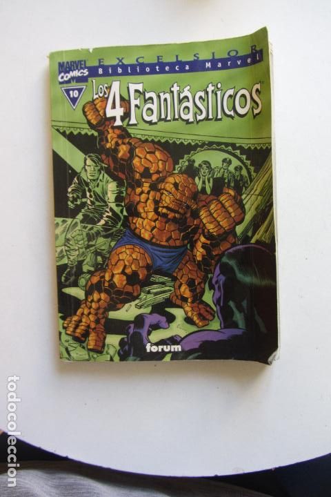 C&oacute;mics: BIBLIOTECA MARVEL EXCELSIOR LOS 4 FANT&Aacute;STICOS N&ordm; 10 / MARVEL - FORUM cdm2 - Foto 1