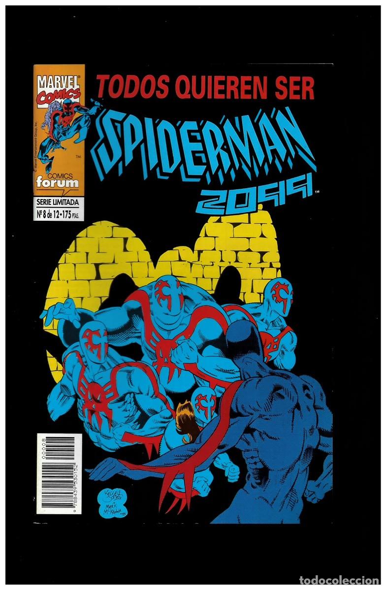 C&oacute;mics: Spiderman 2099 completa 12 n&uacute;meros, F&oacute;rum en buen estado - Foto 8