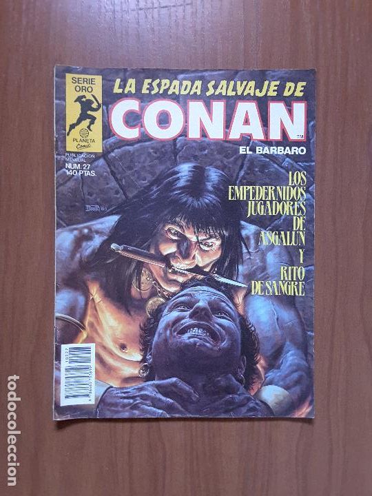 C&oacute;mics: La Espada Salvaje de Conan 27 - Planeta - Primera Edici&oacute;n - Foto 1