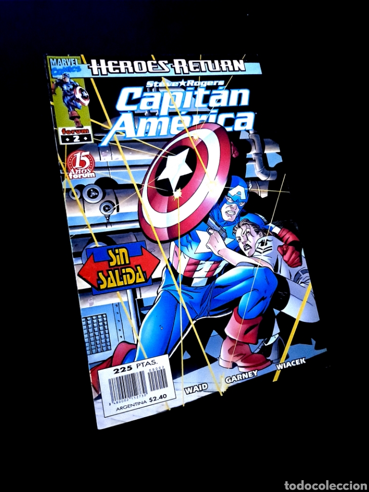 C&oacute;mics: EXCELENTE ESTADO CAPITAN AMERICA 2 VOL.4 FORUM COMICS GRAPA - Foto 1