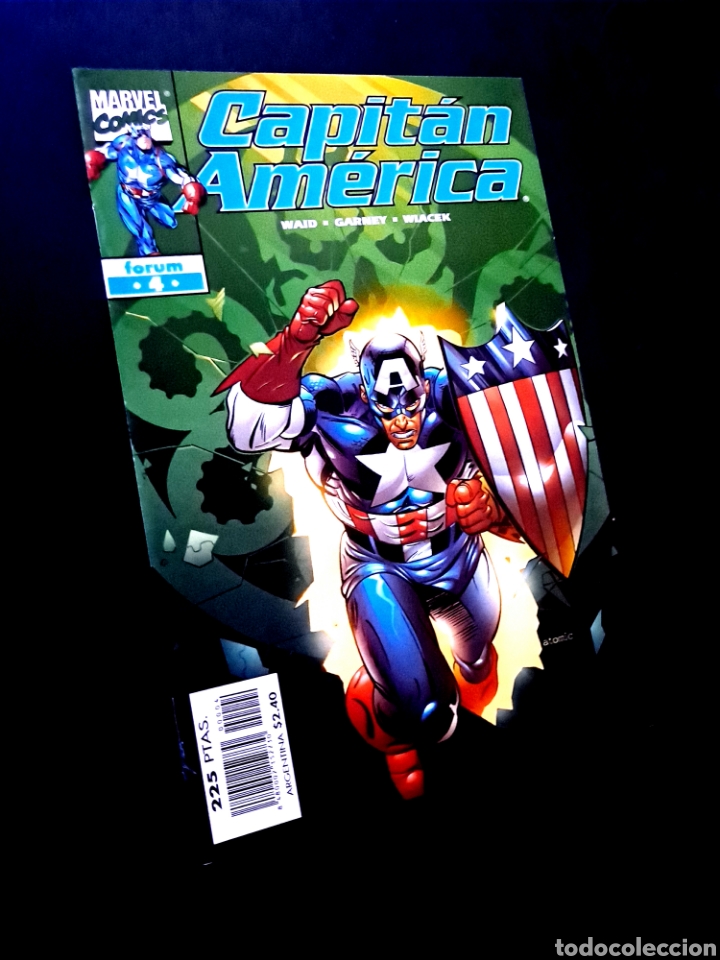 C&oacute;mics: EXCELENTE ESTADO CAPITAN AMERICA 4 VOL.4 FORUM COMICS GRAPA - Foto 1