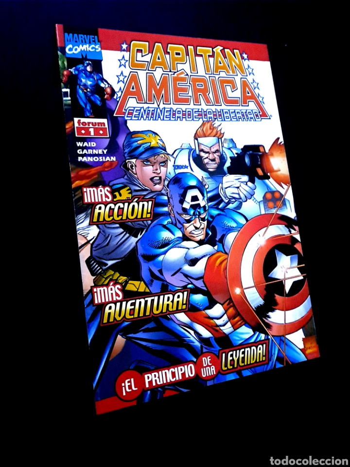 C&oacute;mics: EXCELENTE ESTADO CAPITAN AMERICA 1 CENTINALA DE LA LIBERTAD FORUM COMICS GRAPA - Foto 1