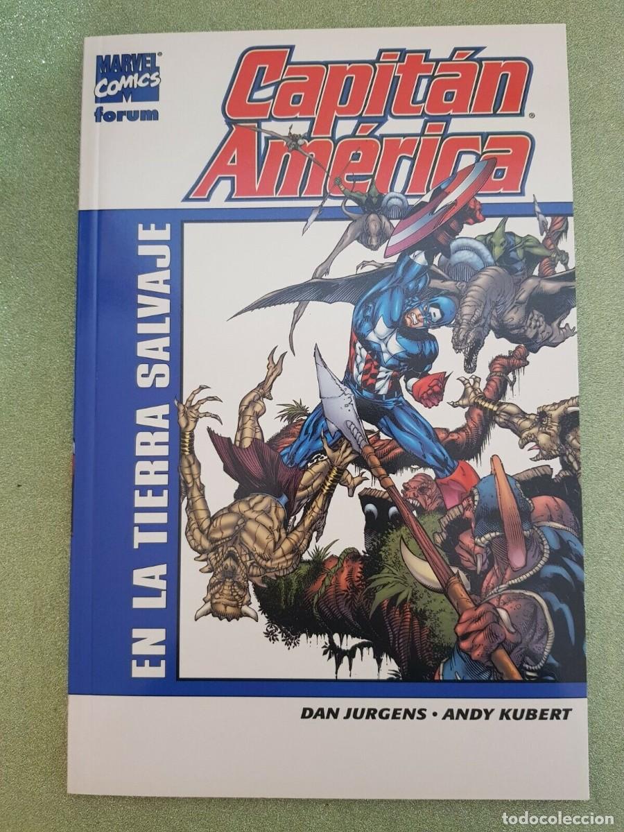 C&oacute;mics: COMIC FORUM - CAPIT&Aacute;N AM&Eacute;RICA : EN LA TIERRA SALVAJE - Foto 1