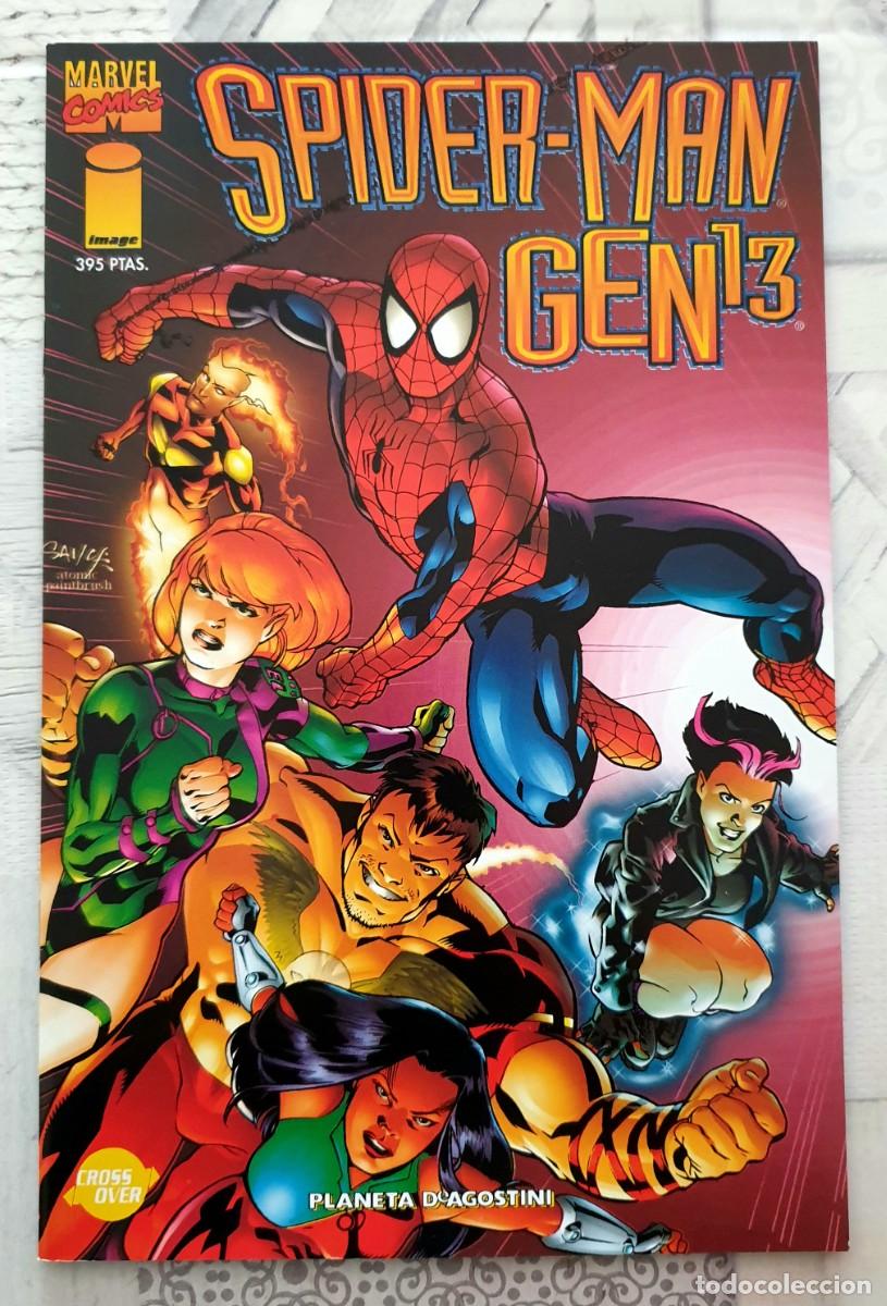 C&oacute;mics: SPIDERMAN / GEN 13 de Peter David. Numero unico. World Comics 1997 - Foto 1