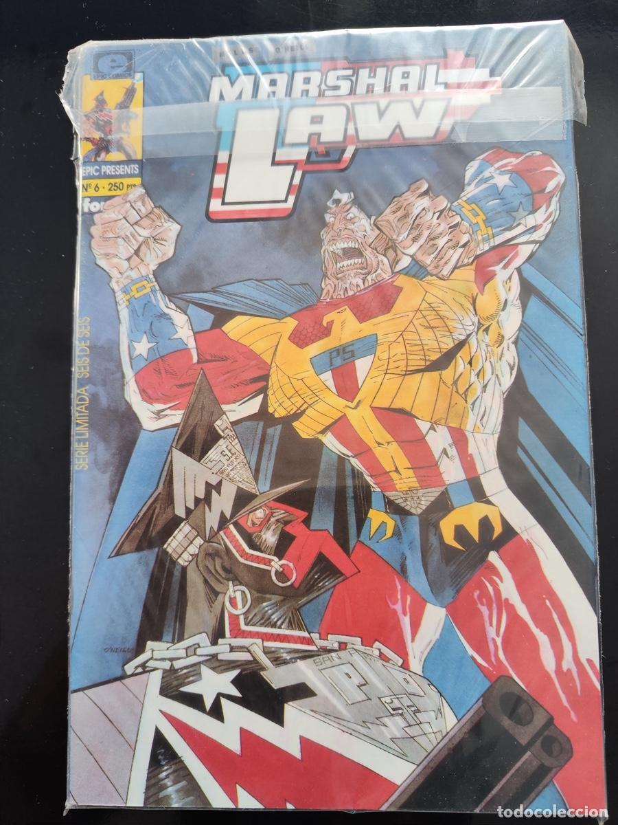 C&oacute;mics: MARSHAL LAW SERIE LIMITADA 6 NUMEROS COMICS FORUM - Foto 2