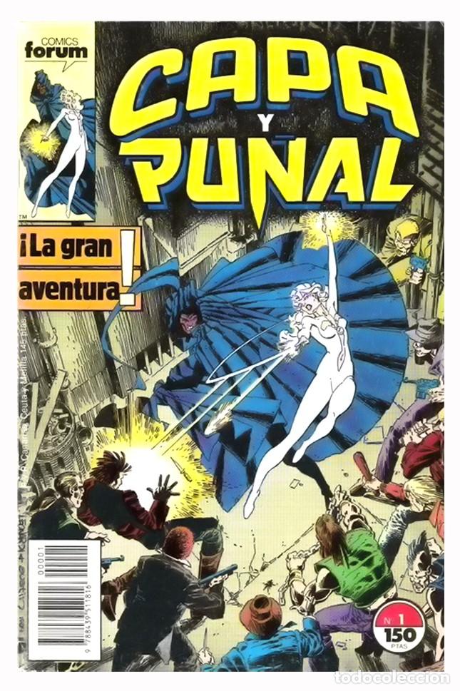 C&oacute;mics: CAPA Y PU&Ntilde;AL 6 PRIMEROS NUMEROS FORUM 1989 EXCELENTE ESTADO - Foto 1