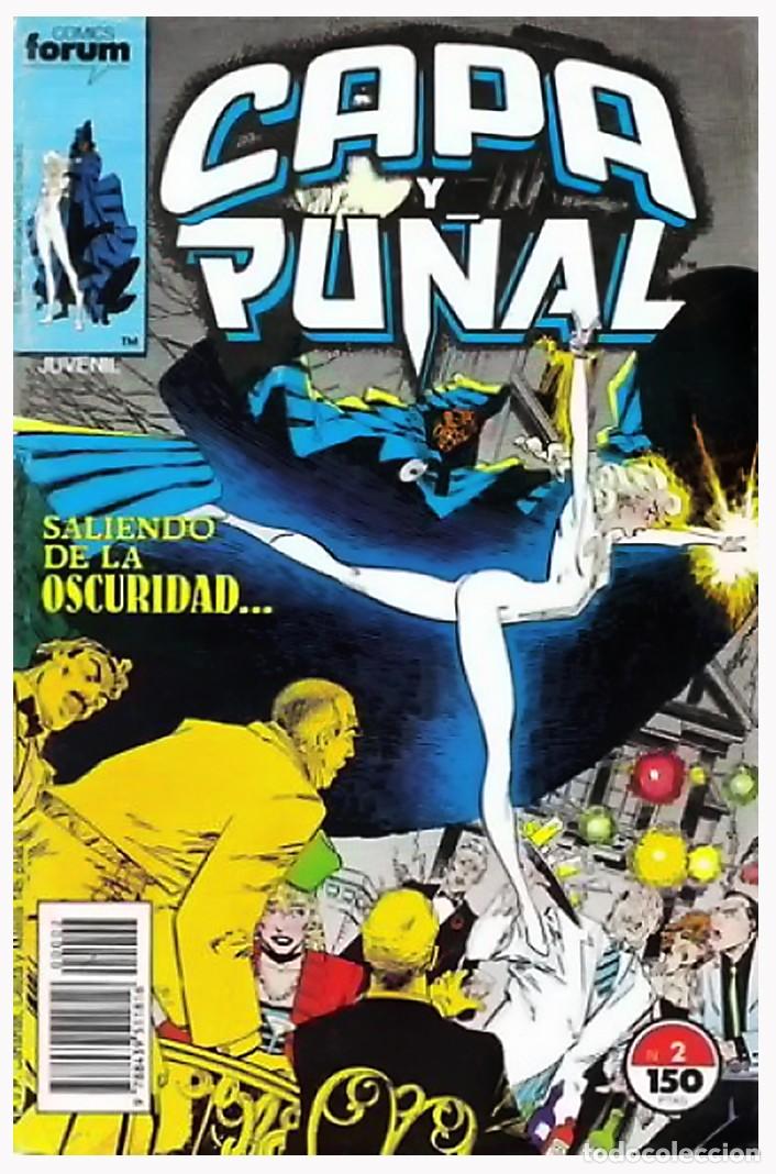 C&oacute;mics: CAPA Y PU&Ntilde;AL 6 PRIMEROS NUMEROS FORUM 1989 EXCELENTE ESTADO - Foto 2