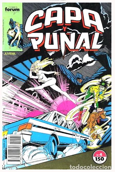 C&oacute;mics: CAPA Y PU&Ntilde;AL 6 PRIMEROS NUMEROS FORUM 1989 EXCELENTE ESTADO - Foto 4