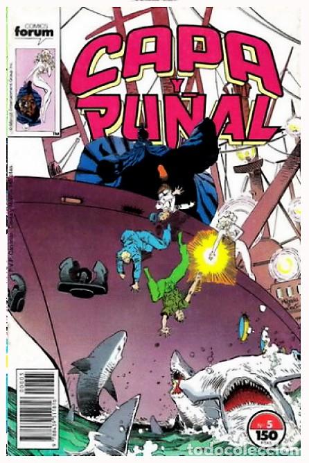 C&oacute;mics: CAPA Y PU&Ntilde;AL 6 PRIMEROS NUMEROS FORUM 1989 EXCELENTE ESTADO - Foto 5