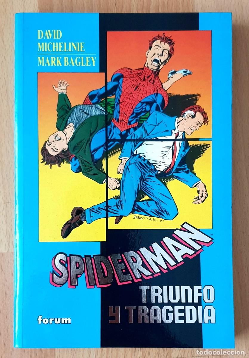 C&oacute;mics: SPIDERMAN. TRIUNFO Y TRAGEDIA. Tomo &uacute;nico. Comics Forum 1994 - Foto 1