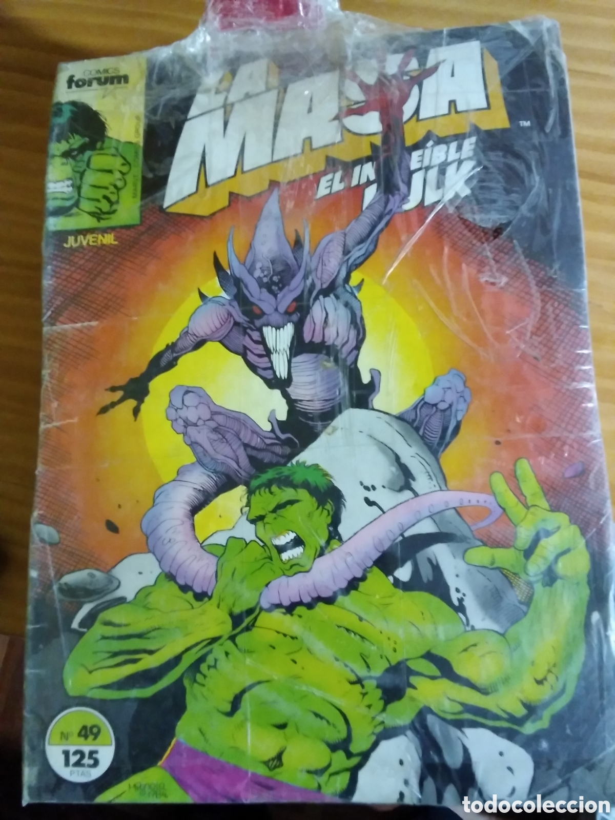 C&oacute;mics: La masa el incre&iacute;ble hulk forum comic 49 n&uacute;meros colecci&oacute;n completa - Foto 2