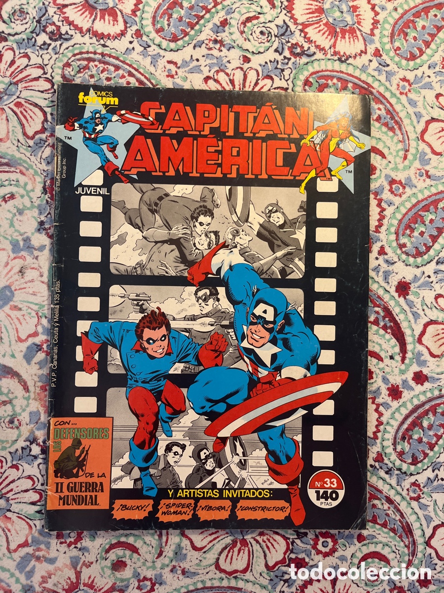 C&oacute;mics: CAPITAN AMERICA, NUMERO 33, (COMICS FORUM) - Foto 1