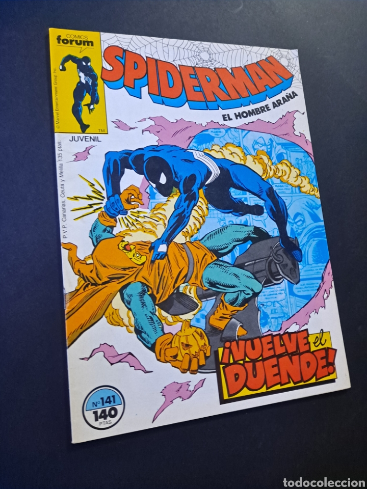 C&oacute;mics: EXCELENTE ESTADO SPIDERMAN 141 FORUM COMICS GRAPA SPIDER-MAN - Foto 1