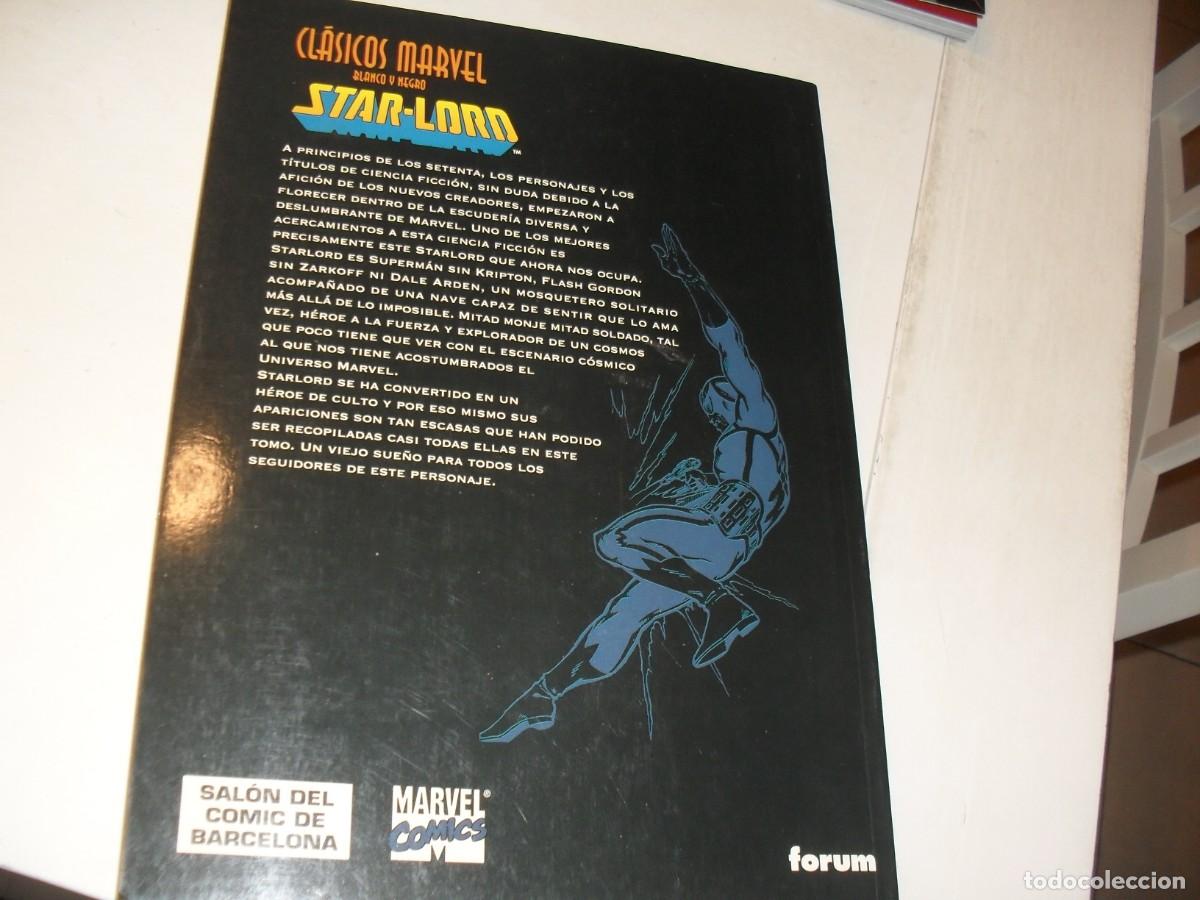 C&oacute;mics: CLASICOS MARVEL STAR LORD,OBRA COMPLETA.FORUM,2002.DE KIOSKO. - Foto 4