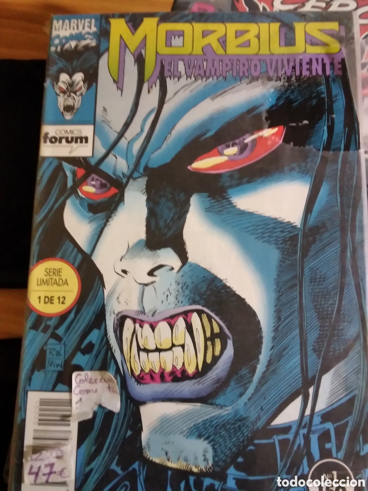 C&oacute;mics: Morbius forum 12 n&uacute;meros colecci&oacute;n completa - Foto 1