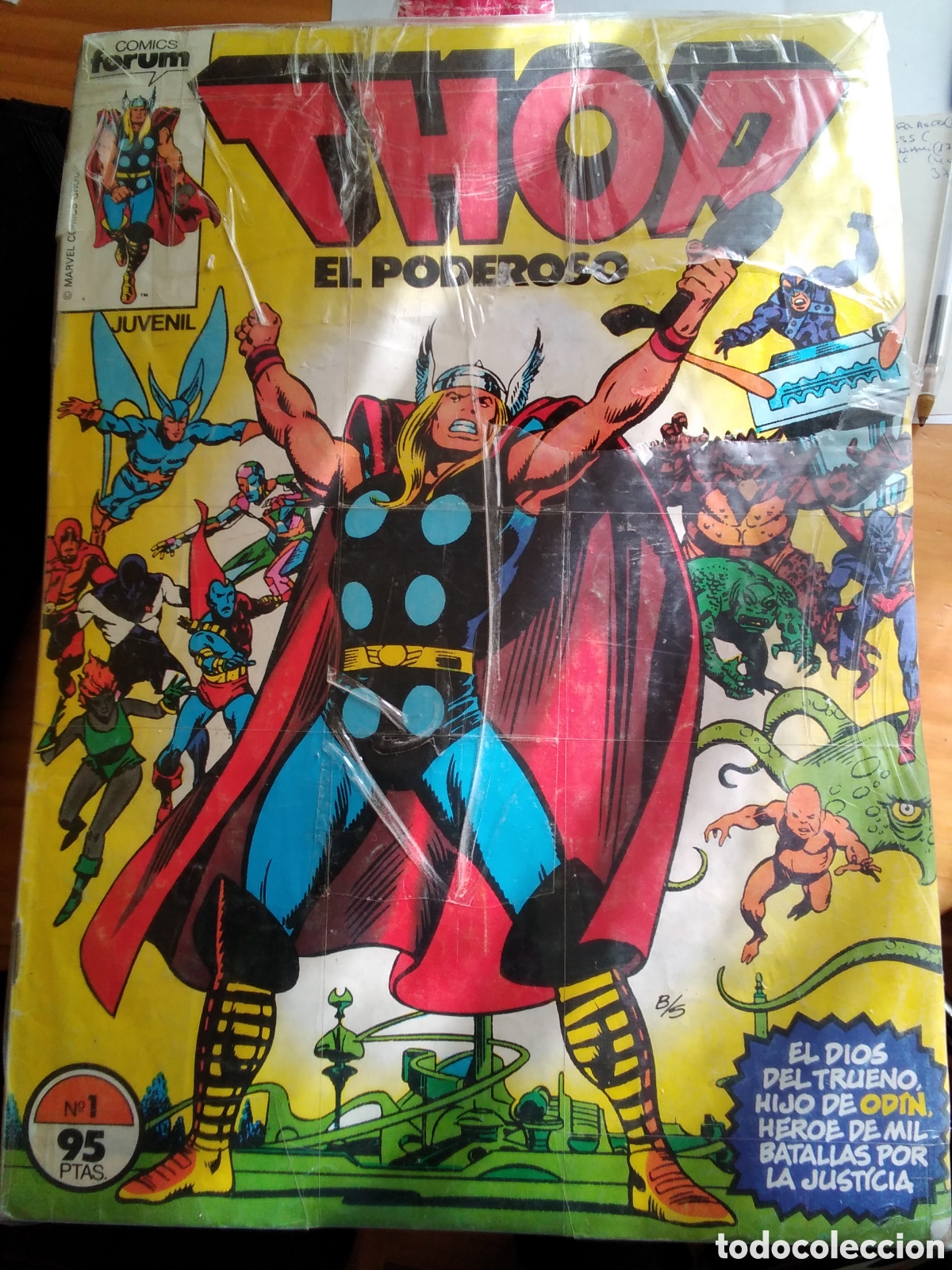 C&oacute;mics: Thor el poderoso forum comic 49 n&uacute;meros colecci&oacute;n completa - Foto 1