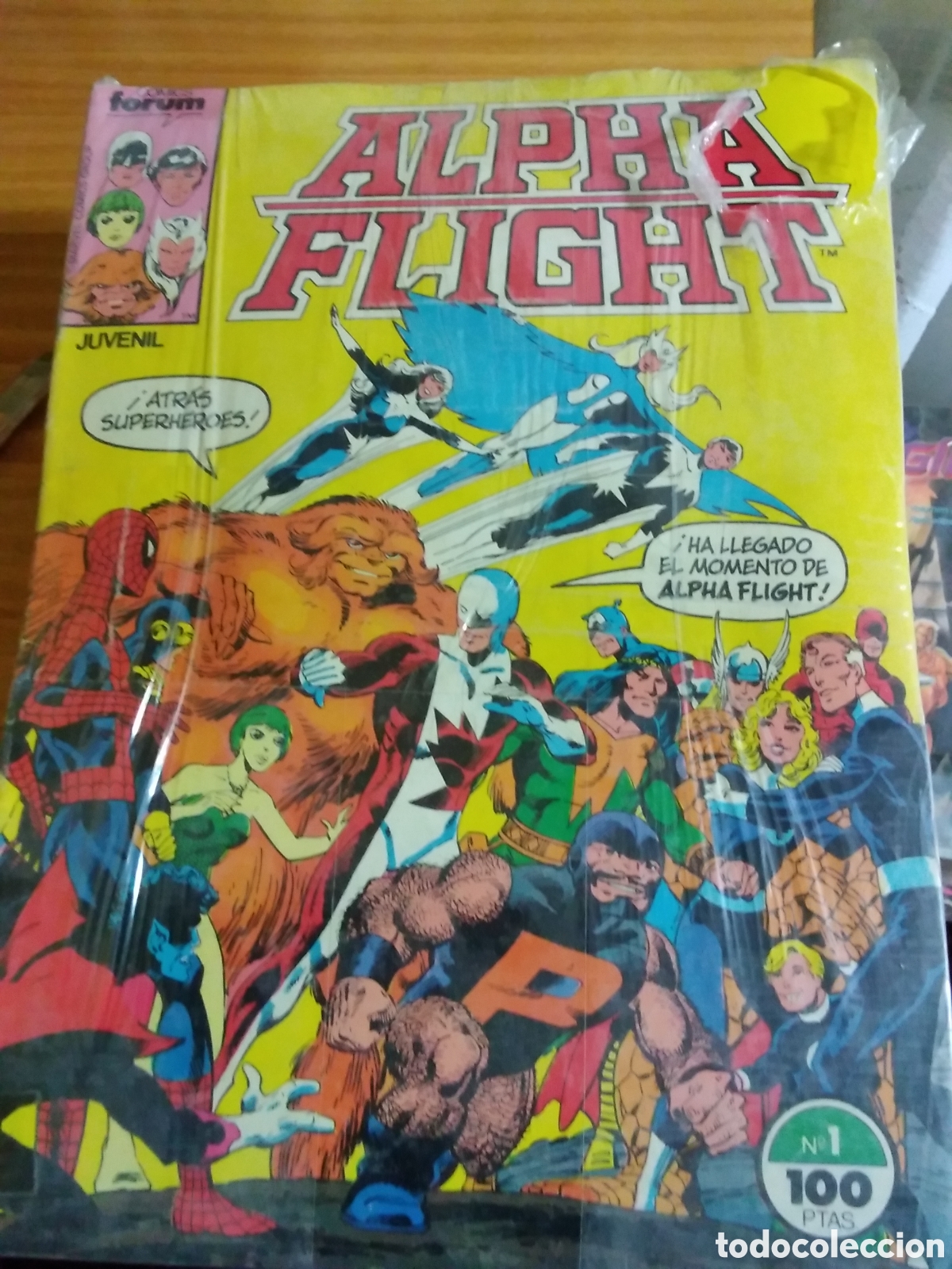 C&oacute;mics: Alpha Flight forum comic 61 n&uacute;meros 2 extras colecci&oacute;n completa - Foto 1