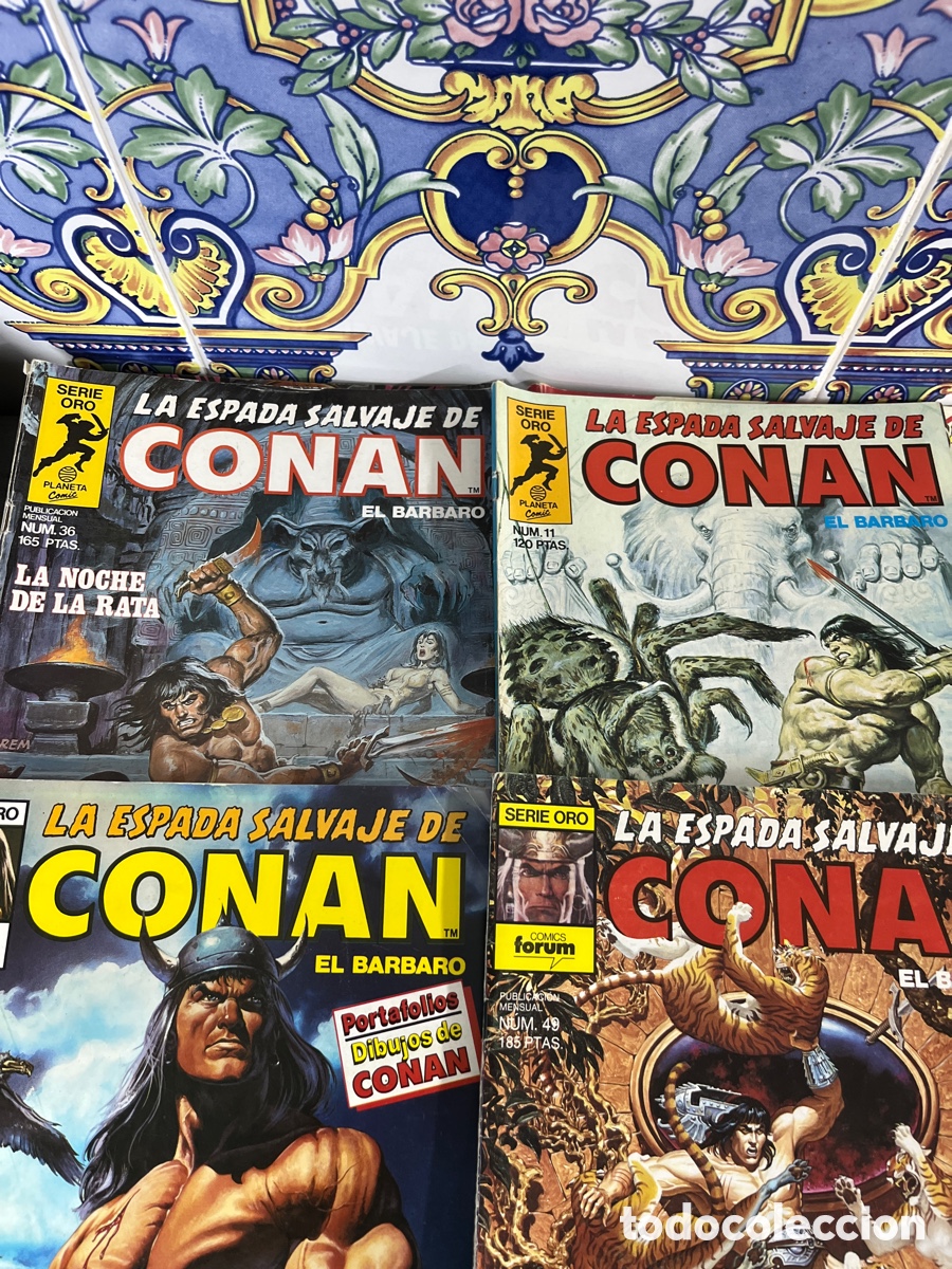 C&oacute;mics: Lote de 10 c&oacute;mics de CONAN - Foto 3