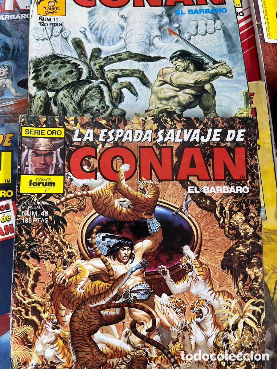 C&oacute;mics: Lote de 10 c&oacute;mics de CONAN - Foto 5