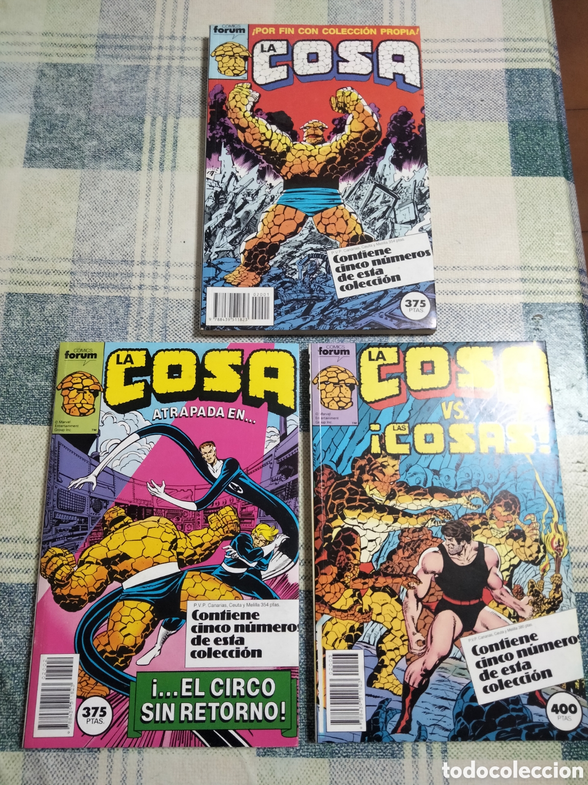 C&oacute;mics: Lote La Cosa 1 al 15 en 3 tomos - Foto 1