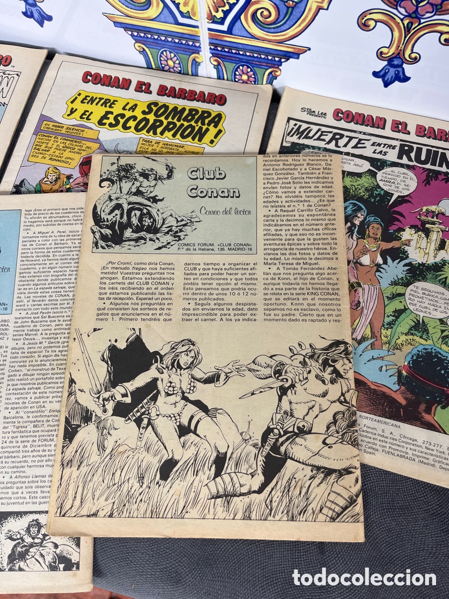 C&oacute;mics: Lote de CONAN EL B&Aacute;RBARO - Foto 4