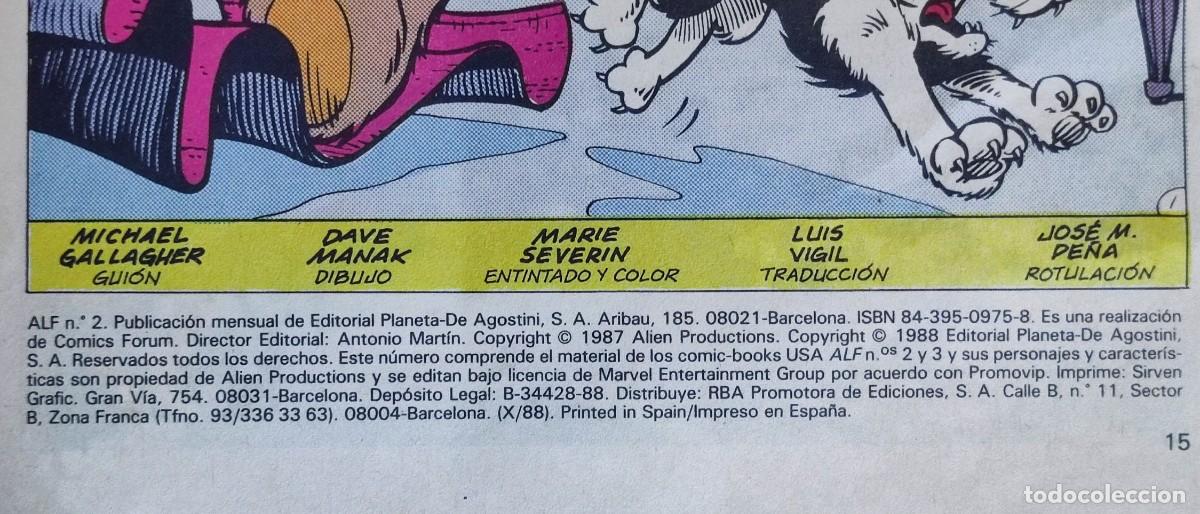 C&oacute;mics: ALF N&ordm;2 - 1998 FORUM. - Foto 7