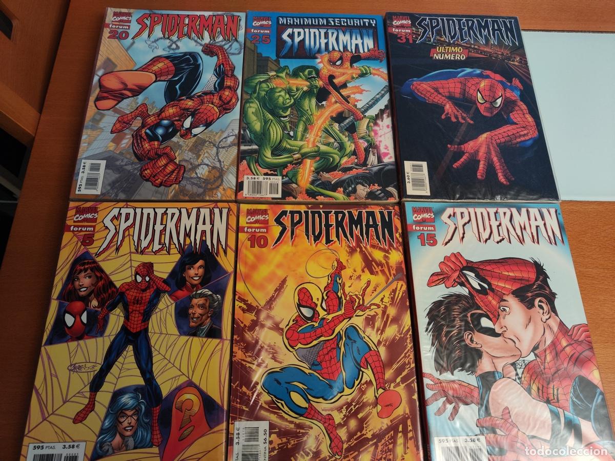 C&oacute;mics: SPIDERMAN VOLUMEN 5 SERIE COMPLETA 31 TOMOS COMICS FORUM - Foto 1