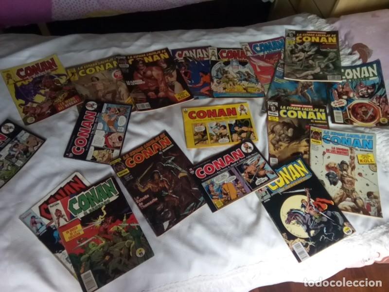 C&oacute;mics: LOTE DE 18 COMICS CONAN DIFERENTES FORMATOS , FORUM VARIOS - Foto 1