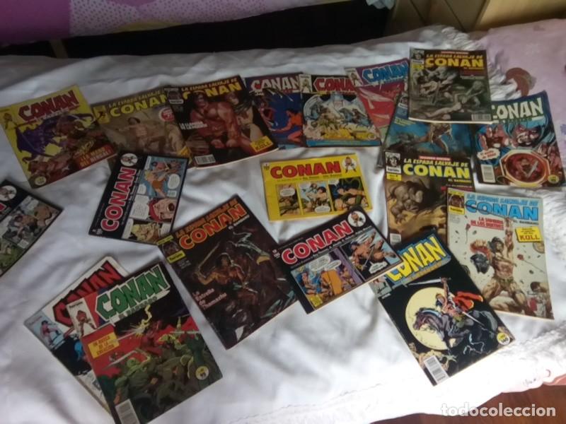 C&oacute;mics: LOTE DE 18 COMICS CONAN DIFERENTES FORMATOS , FORUM VARIOS - Foto 2
