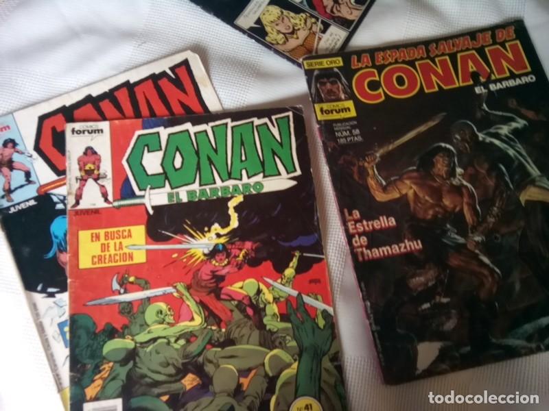 C&oacute;mics: LOTE DE 18 COMICS CONAN DIFERENTES FORMATOS , FORUM VARIOS - Foto 6