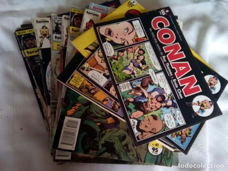 C&oacute;mics: LOTE DE 18 COMICS CONAN DIFERENTES FORMATOS , FORUM VARIOS - Foto 14