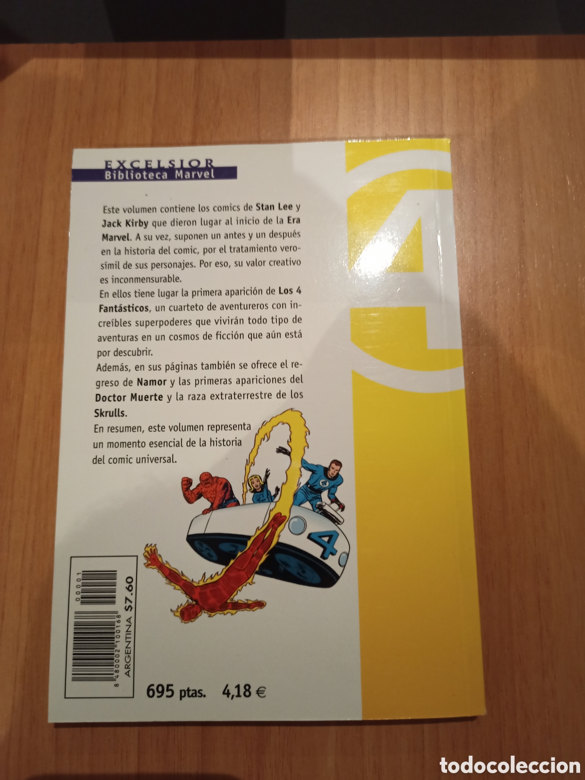 C&oacute;mics: Biblioteca Marvel Los 4 Fant&aacute;sticos. Marvel Forum - Foto 3