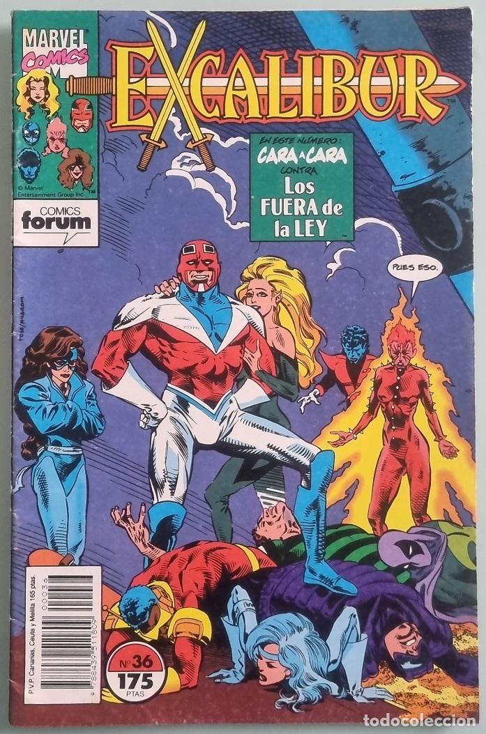 C&oacute;mics: Excalibur #36 (Forum, 1992) - Foto 1