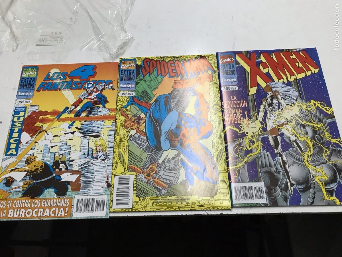 C&oacute;mics: EXTRAS INVIERNO 1995 - ED. FORUM - COLECCION COMPLETA DE 3 NUMEROS - Foto 1