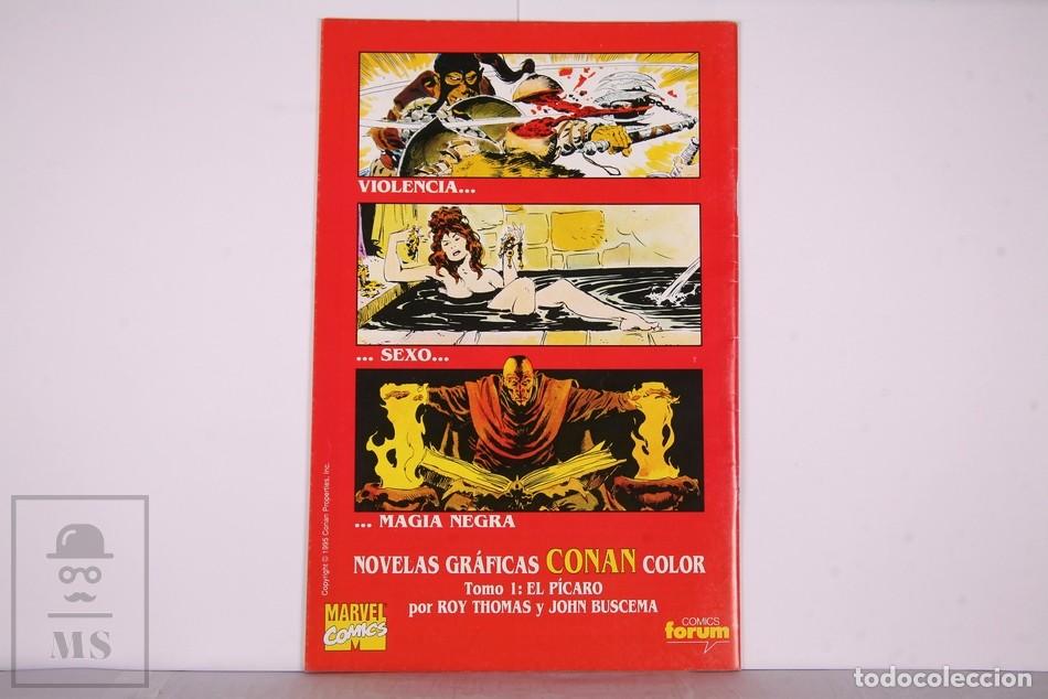 C&oacute;mics: Comics F&oacute;rum - Conan El Aventurero N&ordm; 5 - Marvel Comics - Planeta DeAgostini - 1995 - Foto 2