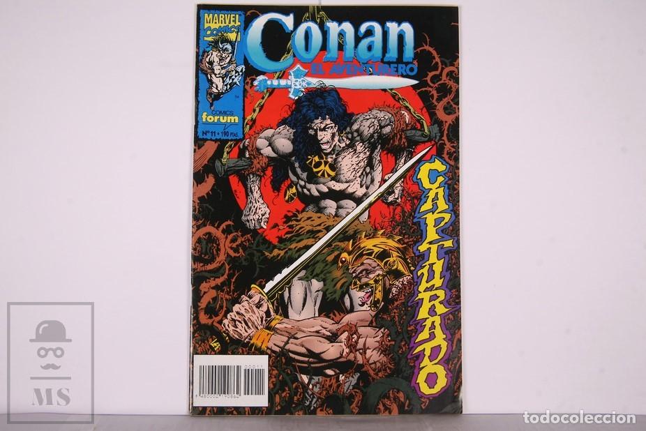 C&oacute;mics: Comics F&oacute;rum - Conan El Aventurero N&ordm; 11 - Marvel Comics - Planeta DeAgostini - 1995 - Foto 1