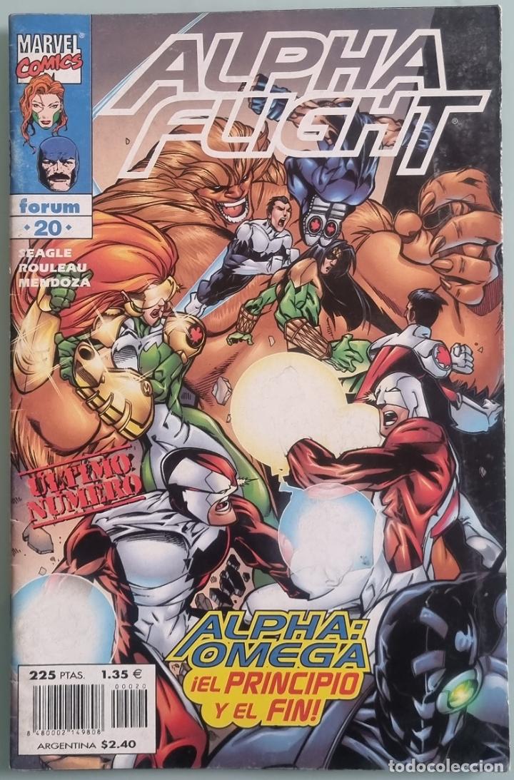C&oacute;mics: Alpha Flight #20 (Forum, 1999) &Uacute;ltimo n&uacute;mero - Foto 1