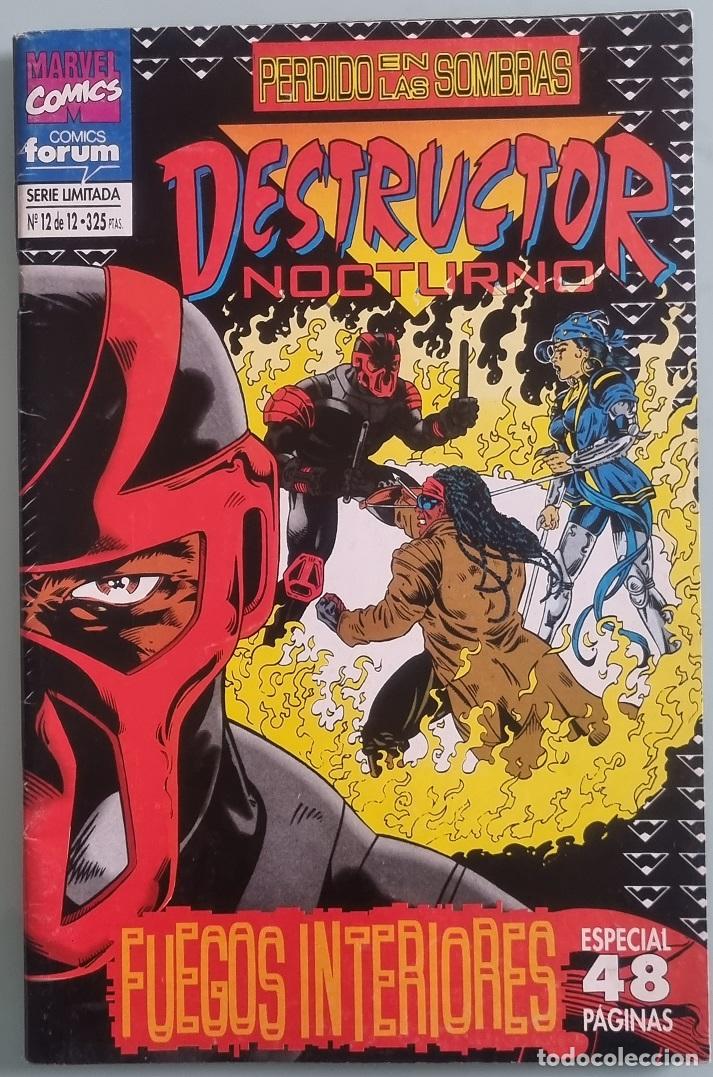 C&oacute;mics: Destructor Nocturno #12 (Forum, 1995) &Uacute;ltimo n&uacute;mero - Foto 1