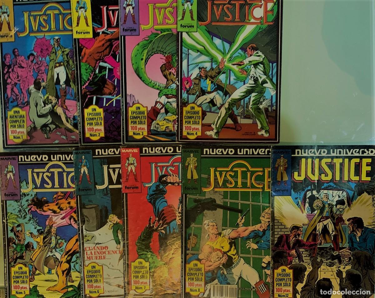 C&oacute;mics: LOTE 9 JUSTICE MARVEL FORUM DEL 1 AL 8 + 12 - Foto 1