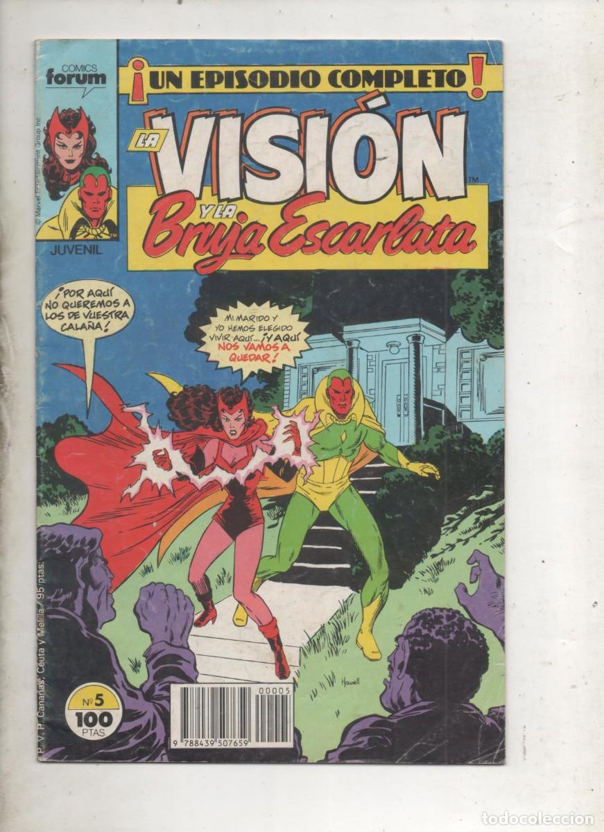 C&oacute;mics: VISION Y LA BRUJA ESCARLATA N&ordm;5 . FORUM -D7 - Foto 1