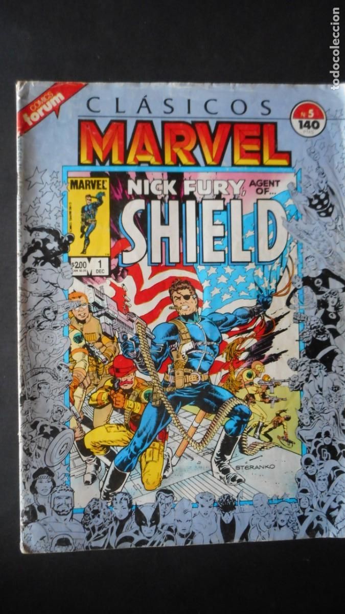 Comics : CL&Aacute;SICOS MARVEL N&ordm; 5 / C-18