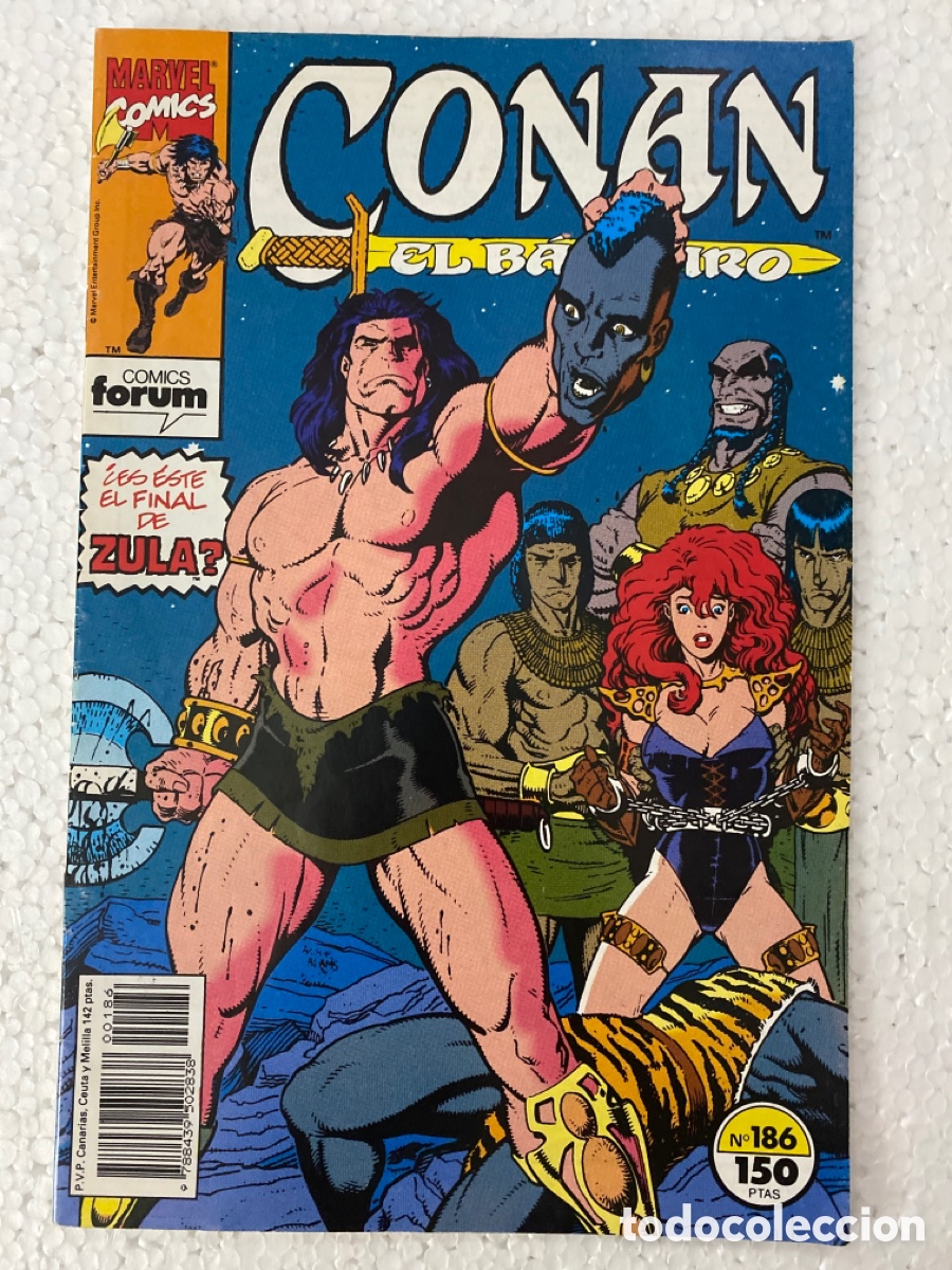 C&oacute;mics: CONAN EL B&Aacute;RBARO Vol1 #186 F&Ograve;RUM - Foto 1