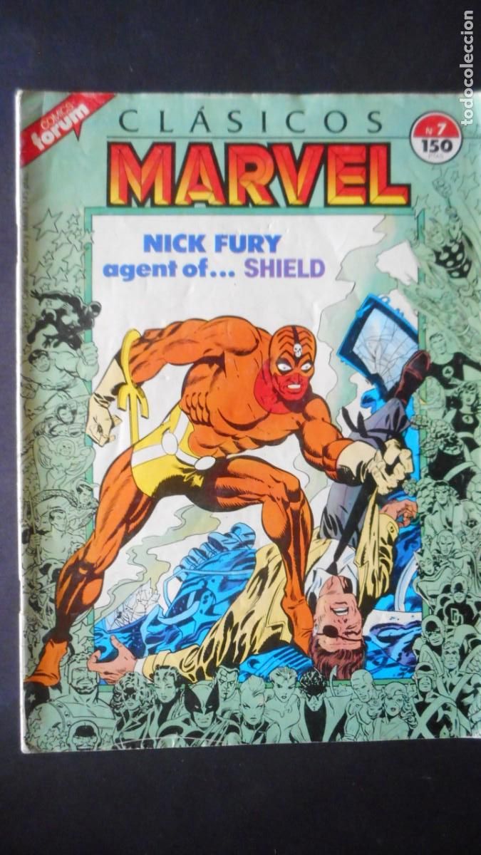 Comics : CL&Aacute;SICOS MARVEL N&ordm; 7 / C-18