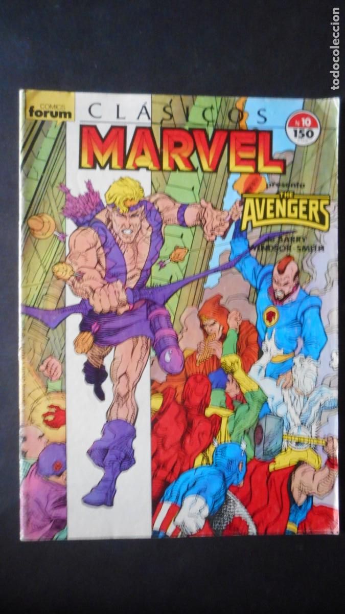 C&oacute;mics: CL&Aacute;SICOS MARVEL N&ordm; 10 / C-18 - Foto 1