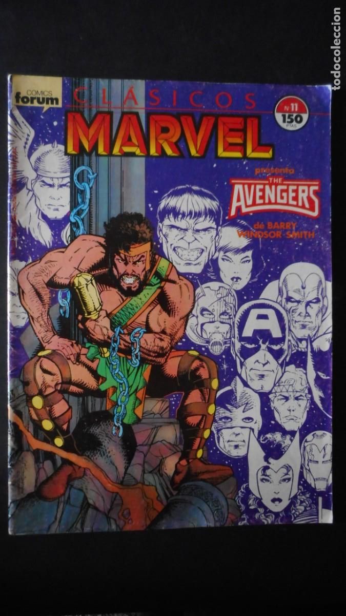 C&oacute;mics: CL&Aacute;SICOS MARVEL N&ordm; 11 / C-18 - Foto 1