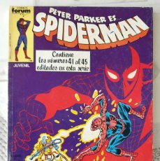 Cómics: SPIDERMAN. TOMO RETAPADO CON LOS Nº 41 AL 45. COMICS FORUM 1983. Lote 386436464