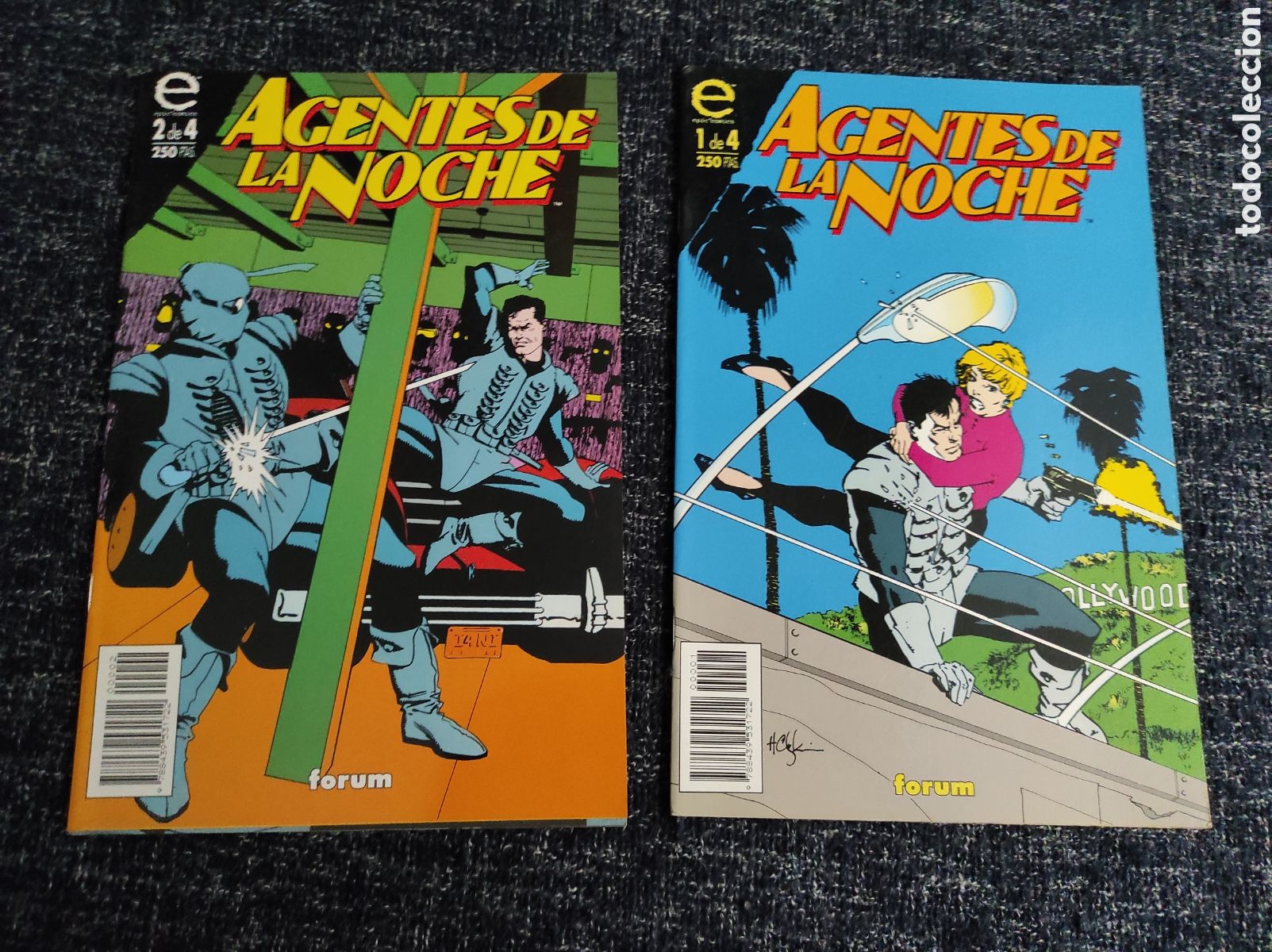 C&oacute;mics: AGENTES DE LA NOCHE N&ordm; 1 Y 2 -ED. FORUM - HOWARD CHAYKIN - Foto 1