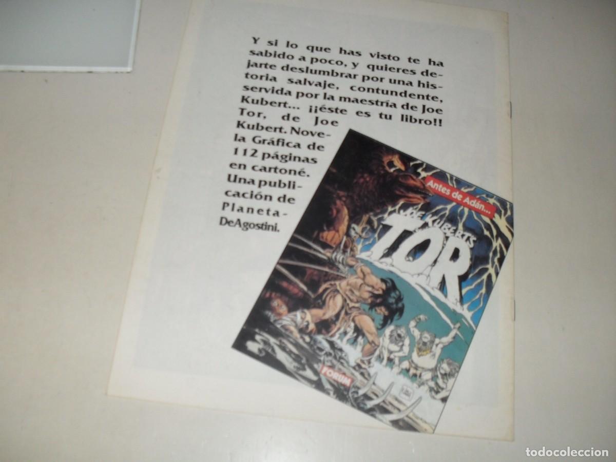 C&oacute;mics: TEBEO PROMOCIONAL TOR,DE JOE KUBERT,FORUM,1994.DE KIOSKO. - Foto 3