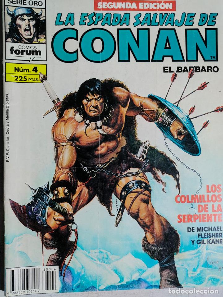 C&oacute;mics: LA ESPADA SALVAJE DE CONAN 4 SEGUNDA EDICION - Foto 1