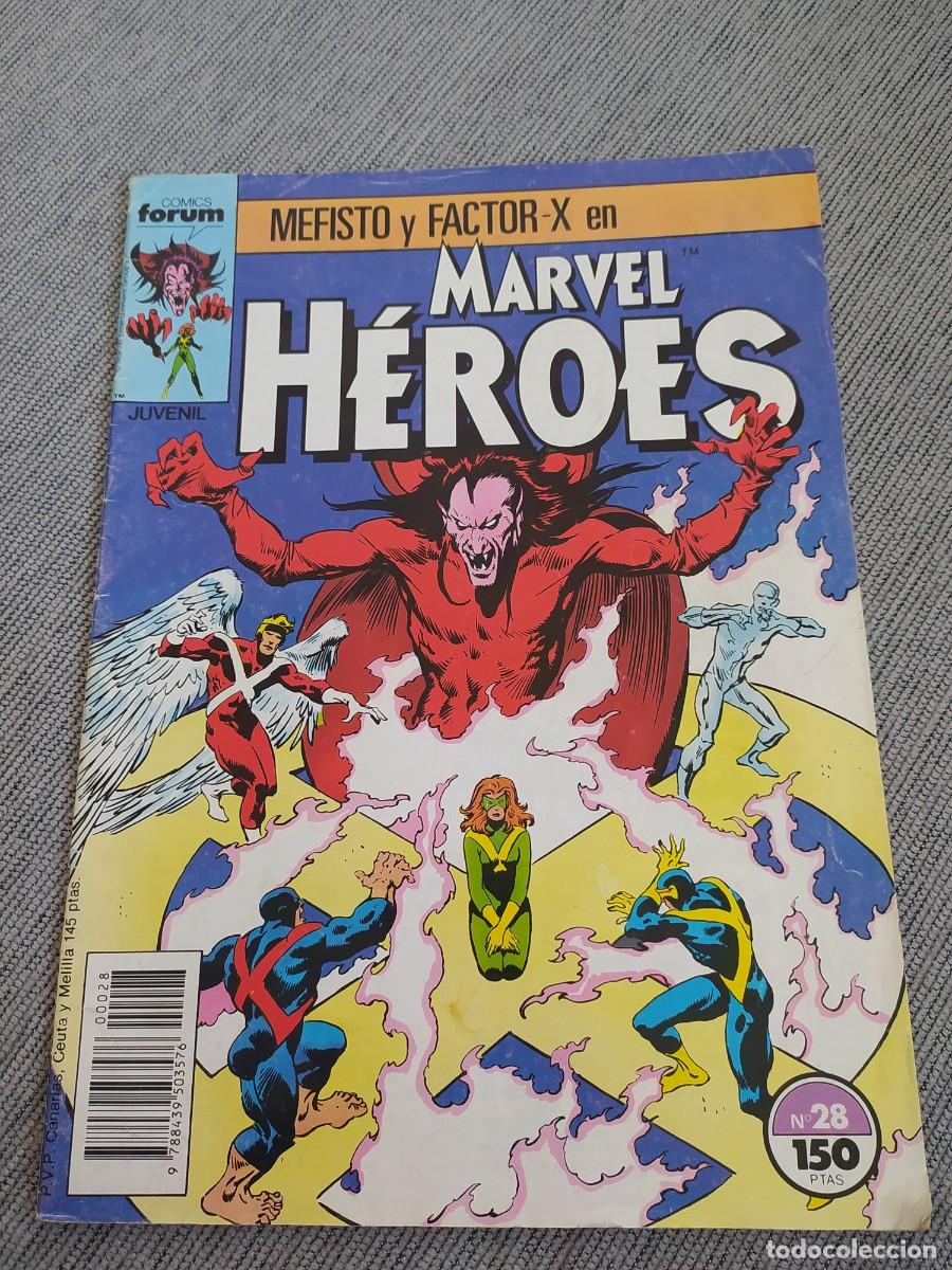C&oacute;mics: Marvel H&eacute;roes (1989-1993) n&uacute;m. 28